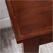 Scranton & Co Mid-Century Wood Laptop-Writing Desk in Cherry/Mission Oak
