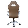 Scranton & Co Sport Race Executive Office Chair in Camel