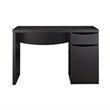 Scranton & Co Wood Black Computer Desk Rectangular 47.13