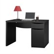 Scranton & Co Wood Black Computer Desk Rectangular 47.13