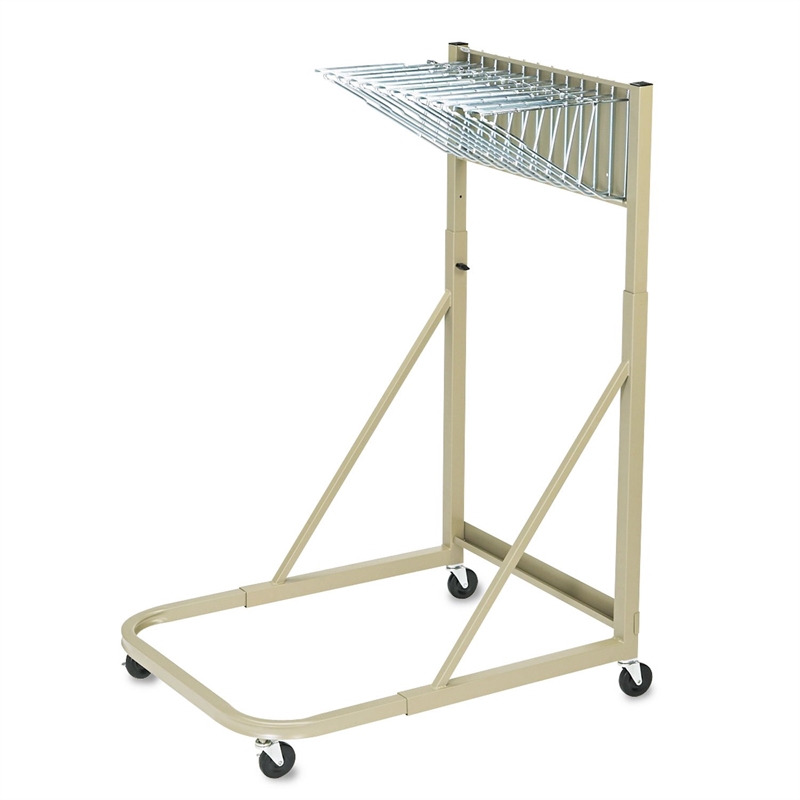 Scranton & Co Metal Hanging Files Stand for Hanging Clamps in Sand