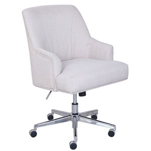 Scranton & Co Home Office Chair in Stoneware Beige