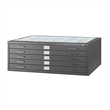 Scranton & Co 5 Drawer Metal Flat Files Cabinet for 36