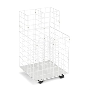 Scranton & Co 4 Compartment Wire Roll File