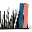 Scranton & Co Metal Mesh Desk Organizer with 8 Upright Sections in Black