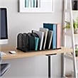 Scranton & Co Metal Mesh Desk Organizer with 8 Upright Sections in Black