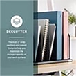 Scranton & Co Metal Mesh Desk Organizer with 8 Upright Sections in Black