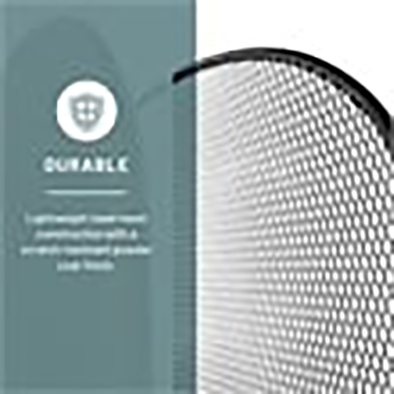 Scranton & Co Metal Mesh Desk Organizer with 5 Upright Sections in Black