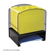 Scranton & Co Black Mesh Desk Organizer with 2 Horizontal Sorters