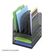 Scranton & Co Black Mesh Desk Organizer