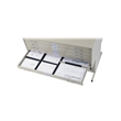 Scranton & Co 5 Drawer Metal Flat Files Cabinet for 36