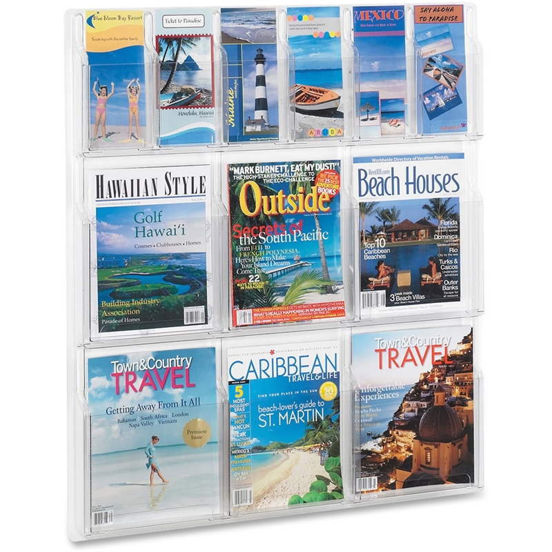 Scranton & Co 6 Magazine and 6 Pamphlet Display
