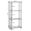 Scranton & Co 4 Tier Tower 