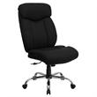 Scranton & Co Fabric Office Chair in Black