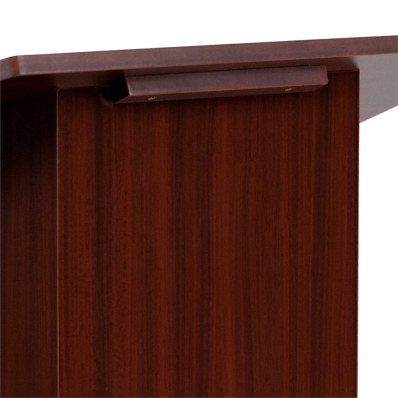 Scranton & Co Foldable Tabletop Lectern in Mahogany