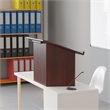 Scranton & Co Foldable Tabletop Lectern in Mahogany