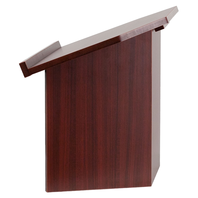Scranton & Co Foldable Tabletop Lectern in Mahogany