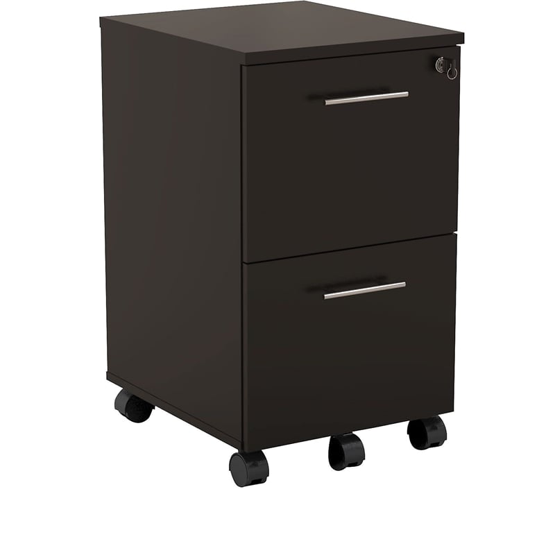 Scranton & Co Pedestal (File-File) in Mocha