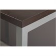 Scranton & Co 3 Drawer L Shaped Computer Desk for Four