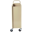 Scranton & Co 3 Shelf Book Cart in Sand