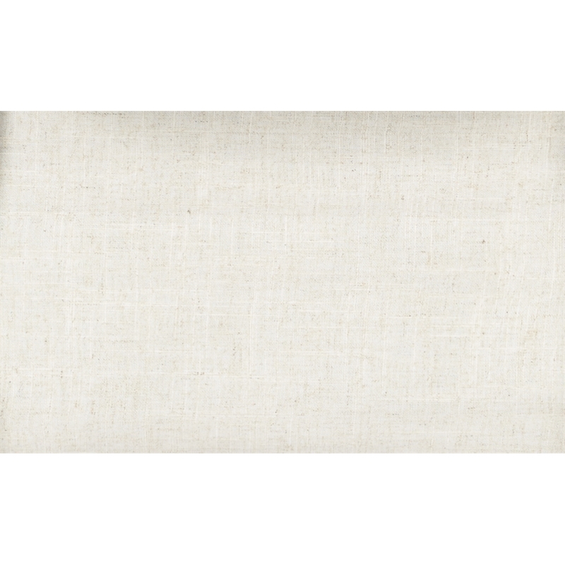 Scranton & Co Fabric Linen Beige Dining Chair Oval Back 40