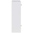 Scranton & Co Wall Mount Folding Floating Desk in White