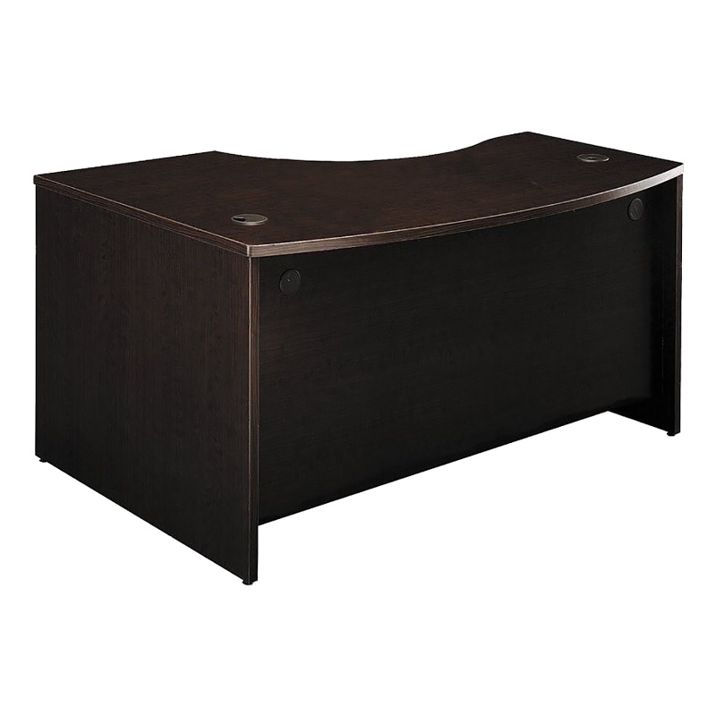 Scranton & Co Engineered Wood Mocha Cherry Desk L-Shaped Durable 58.86