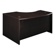 Scranton & Co Engineered Wood Mocha Cherry Desk L-Shaped Durable 58.86
