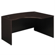 Scranton & Co Engineered Wood Mocha Cherry Desk L-Shaped Durable 58.86