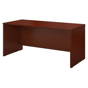 Scranton & Co 60&quot Transitional Engineered Wood Credenza Shell in Mahogany