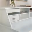 Scranton & Co Desktop Wood Organizer in Pure White