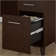 Scranton & Co Wood Mocha Cherry Desk L Shaped 60