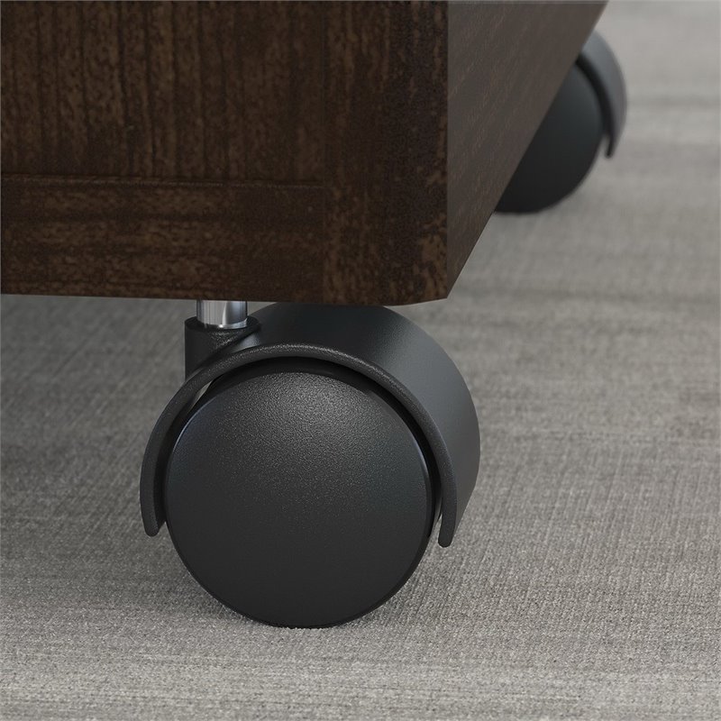 Scranton & Co Engineered Wood Mocha Cherry L Desk Rectangular 78