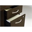 Scranton & Co Engineered Wood Mocha Cherry L Desk Rectangular 78
