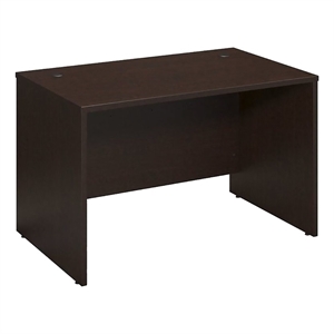 Scranton & Co 48&quotx30&quot Transitional Engineered Wood Shell Desk in Mocha Cherry