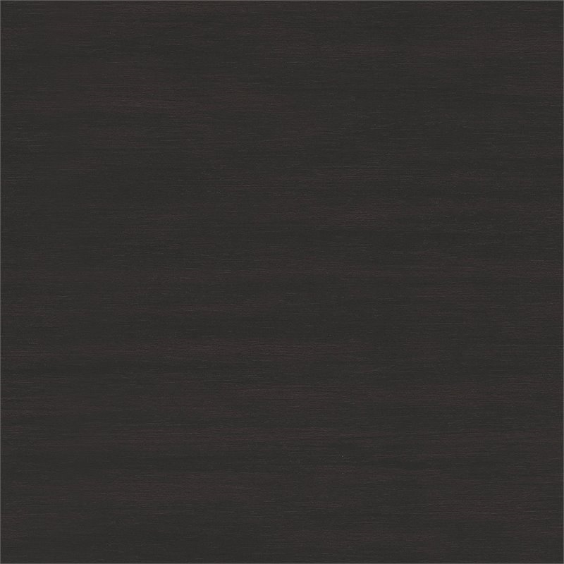 Scranton & Co Farmhouse Engineered Wood L Shaped Desk with Storage in Black