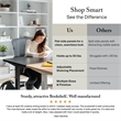 Scranton & Co Wood White Bookcase Rectangular Adjustable Shelves Unassembled