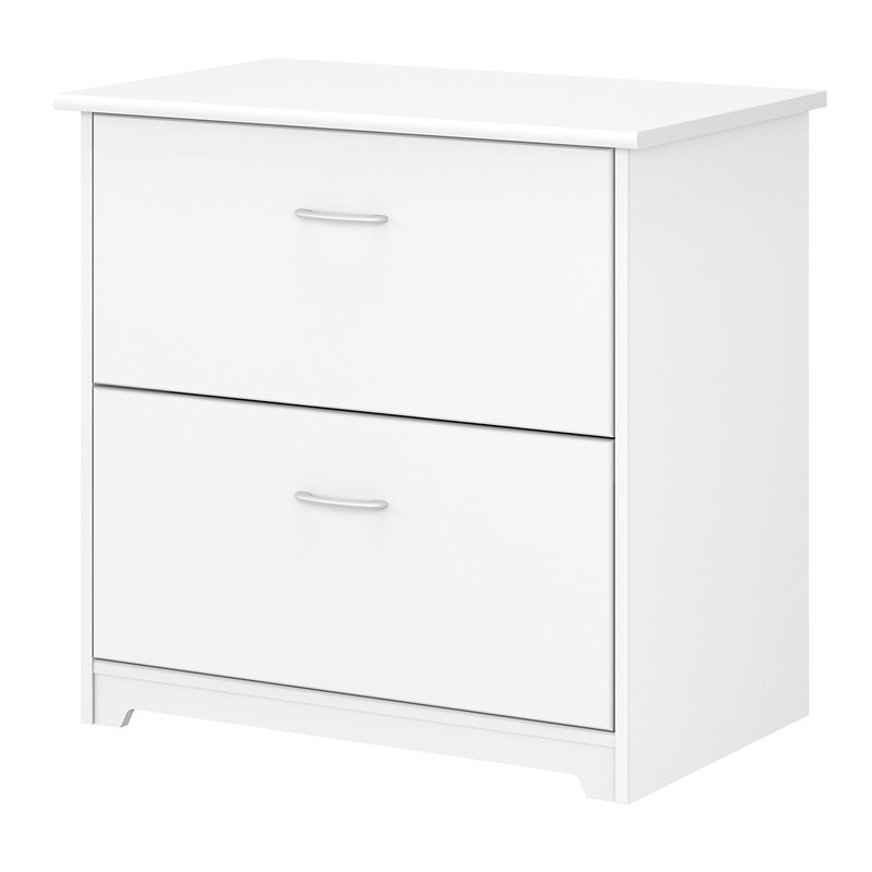 Scranton & Co Furniture Cabot 2 Drawer File Cabinet in White