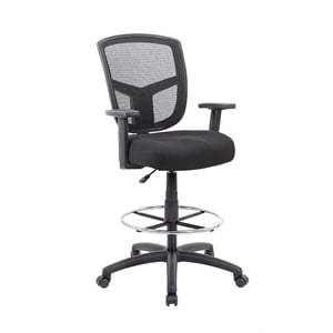 Scranton & Co Mesh Adjustable Height Drafting Stool