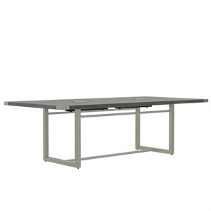 Scranton & Co Conference Table Sitting Height - 8' Stone Gray