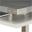 Scranton & Co Conference Table Standing Height - 12' Stone Gray