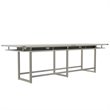 Scranton & Co Conference Table Standing Height - 12' White Ash