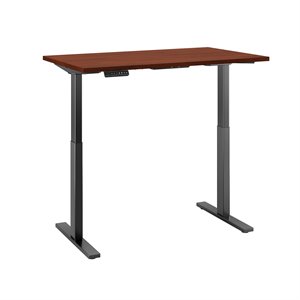 Scranton & Co Furniture Height Adjustable Standing Desk in Cherry