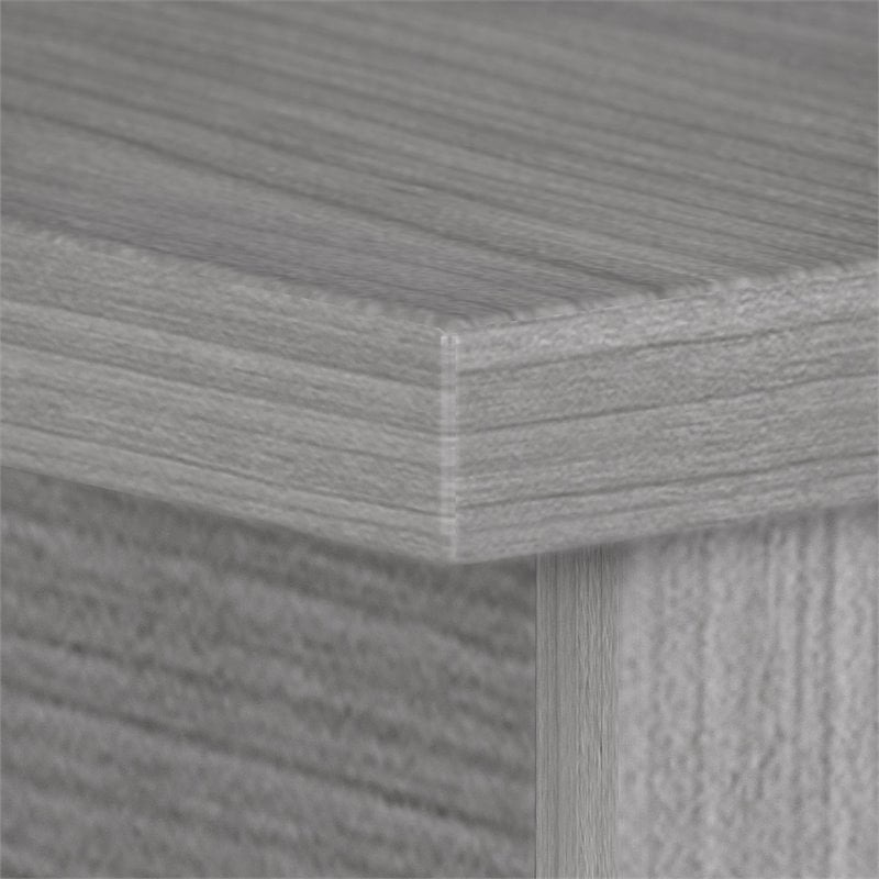Scranton & Co Engineered Wood Platinum Gray Desk Rectangular Durable 60