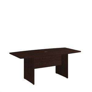 Scranton & Co Furniture 72W x 36D Boat Shaped Wood Conference Table in Cherry