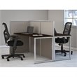 Scranton & Co Furniture Wood Computer Desk for Two in Cherry