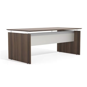 Scranton & Co Contemporary 72&quot Computer Desk in Sea Salt