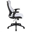 Scranton & Co High Back Executive Office Swivel Chair in White