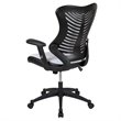Scranton & Co High Back Executive Office Swivel Chair in White