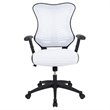 Scranton & Co High Back Executive Office Swivel Chair in White